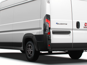Fiat e Ducato Van L3H2 2024 3D Model