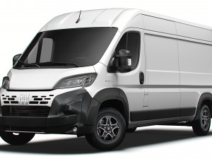 Fiat e Ducato Van L3H2 2024 3D Model