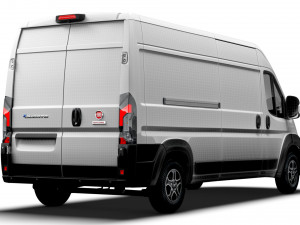 Fiat e Ducato Van L3H2 2024 3D Model