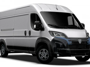 Peugeot e Boxer Van L3H2 2024 3D Model