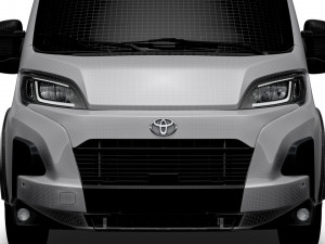 Toyota ProAce Max Van L3H2 2024 Model 3D