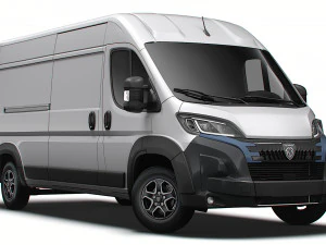 Peugeot Boxer Van L3h2 2024 Modello 3D