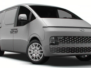 Hyundai Staria Fourgon 2024 Modèle 3D