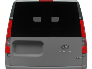 Hyundai Staria Panel Van 2024 3D Model
