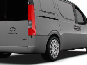 Hyundai Staria Panel Van 2024 3D Model