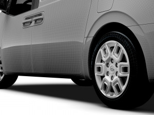 Hyundai Staria Panel Van 2024 3D Model