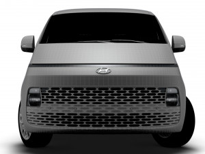 Hyundai Staria Panel Van 2024 3D Model