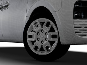 Hyundai Staria Panel Van 2024 3D Model