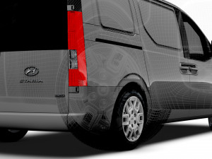 Hyundai Staria Panel Van 2024 3D Model