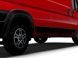 Citroen e Jumper Van L3H3 2024 3D 模型