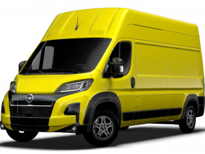 Opel e Movano Van L3H3 2024 Model 3D