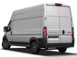 Peugeot e Boxer Van L3H3 2024 Modello 3D