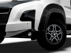 Vauxhall e Movano Van L3H3 2024 Modello 3D