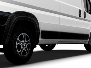 Vauxhall e Movano Van L3H3 2024 Modello 3D