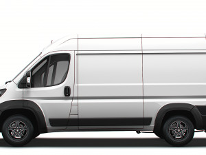 Vauxhall e Movano Van L2H2 2024 3D-Modell