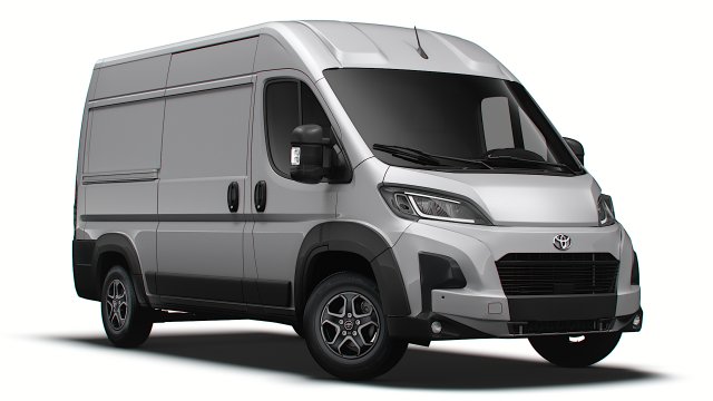 Toyota ProAce Max Van L2H2 2024 3D Модель .c4d .max .obj .3ds .fbx .stl .blend 