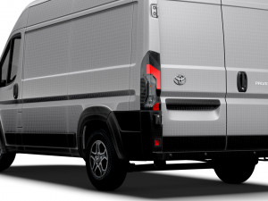 Toyota ProAce Max Van L2H2 2024 3D Модель