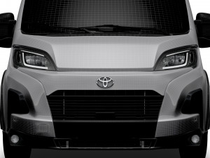 Toyota ProAce Max Van L2H2 2024 3D Модель