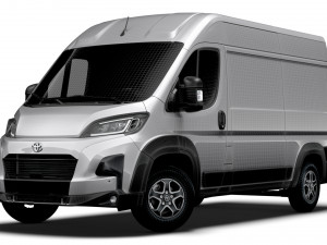 Toyota ProAce Max Van L2H2 2024 3D Модель