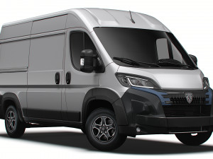 Peugeot e Boxer Van L2H2 2024 3D Model