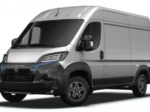 Peugeot e Boxer Van L2H2 2024 Modelo 3D