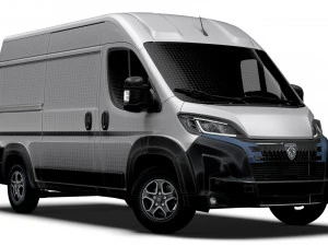 Peugeot e Boxer Van L2H2 2024 Modelo 3D