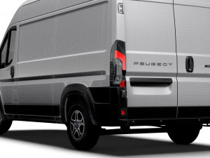 Peugeot e Boxer Van L2H2 2024 Modelo 3D