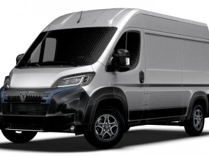 Peugeot e Boxer Van L2H2 2024 Modelo 3D