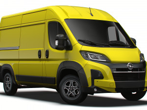 Opel e Movano Van L2H2 2024 3Dモデル