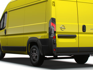 Opel e Movano Van L2H2 2024 Modelo 3D