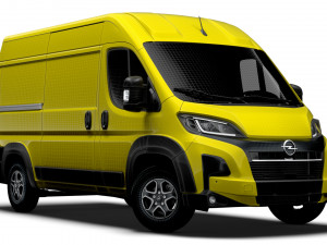 Opel e Movano Van L2H2 2024 Modelo 3D