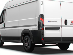 Fiat e Ducato Van L2H2 2024 Modello 3D