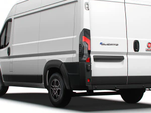 Fiat e Ducato Van L2H2 2024 3D Model