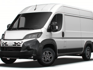 Fiat e Ducato Van L2H2 2024 Modello 3D