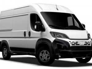 Fiat e Ducato Van L2H2 2024 Modello 3D