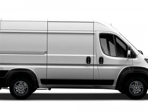 Fiat e Ducato Van L2H2 2024 3D Model