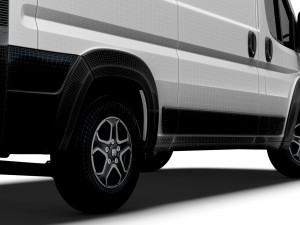 Fiat e Ducato Van L2H2 2024 Modello 3D