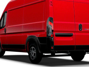 Citroen e Jumper Van L2H2 2024 3D Model
