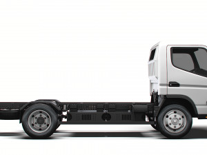 Mitsubishi Fuso E Canter ExtraWideCab 3400 2024 3D मॉडल