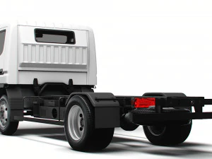 Mitsubishi Fuso E Canter ExtraWideCab 3400 2024 3D Model