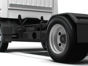 Mitsubishi Fuso E Canter ExtraWideCab 3400 2024 3D Model