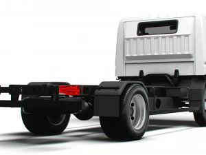 Mitsubishi Fuso E Canter ExtraWideCab 3400 2024 3D Model