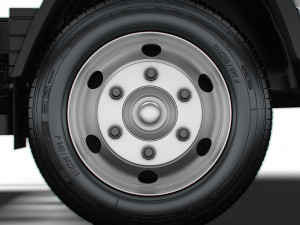Mitsubishi Fuso E Canter ExtraWideCab 3400 2024 3D मॉडल