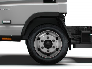 Mitsubishi Fuso E Canter ExtraWideCab 3400 2024 3D मॉडल