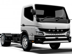 Mitsubishi Fuso E Canter ExtraWideCab 3400 2024 3D मॉडल