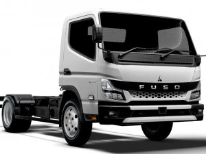 Mitsubishi Fuso E Canter ExtraWideCab 3400 2024 3D Model
