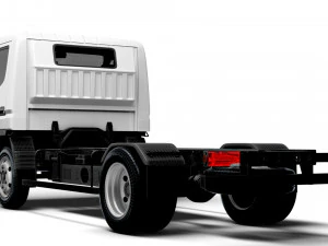 Mitsubishi Fuso E Canter ExtraWideCab 3400 2024 3D Model