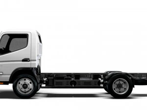 Mitsubishi Fuso E Canter ExtraWideCab 3400 2024 3D Model
