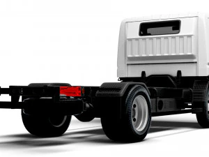 Mitsubishi Fuso E Canter ExtraWideCab 3400 2024 3D Model