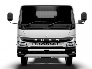 Mitsubishi Fuso E Canter ExtraWideCab 3400 2024 3D मॉडल
